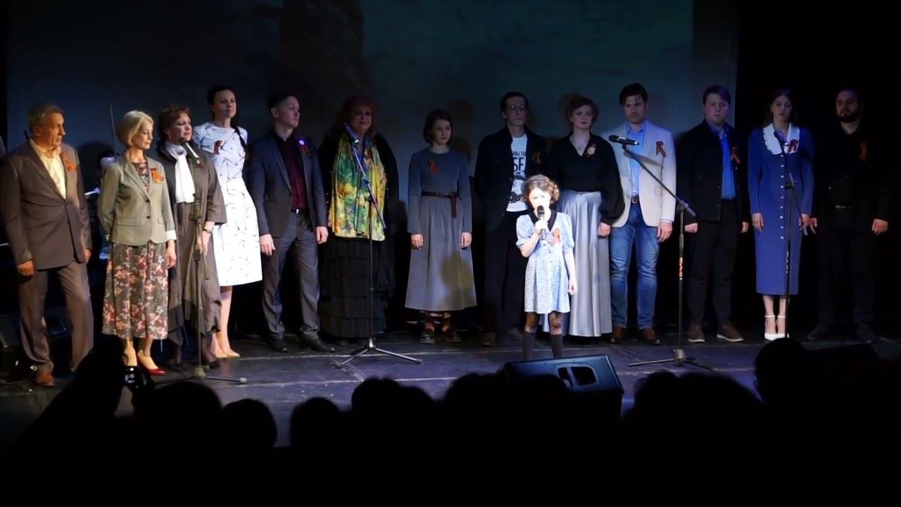 Миланья Аносова и артисты театра им. Вл.Маяковского. Журавли. смотреть онлайн