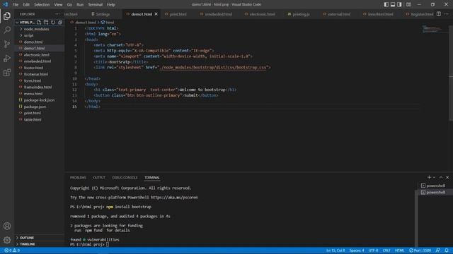 how to use Bootstrap locally (offfline) in Visual Studio смотреть онлайн