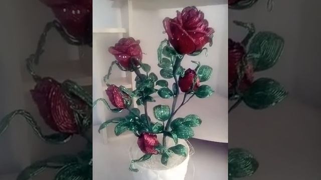 Розы из бисера смотреть онлайн