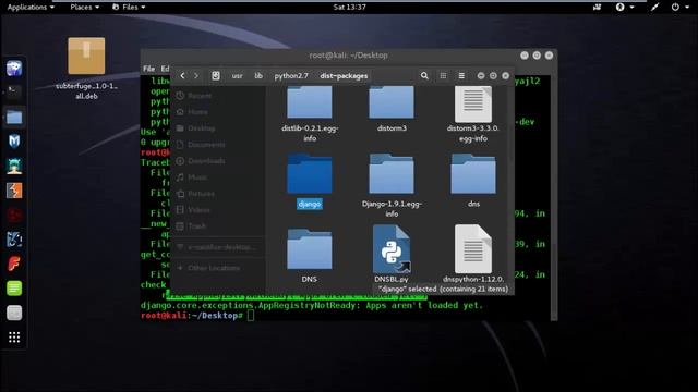 How to Install Subterfuge on Kali linux 2.0 + Fix смотреть онлайн