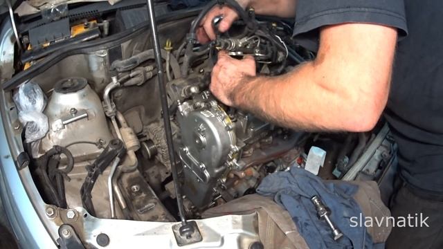 Замена цепи ГРМ своими руками. Opel 1,3 cdti Сборка . смотреть онлайн