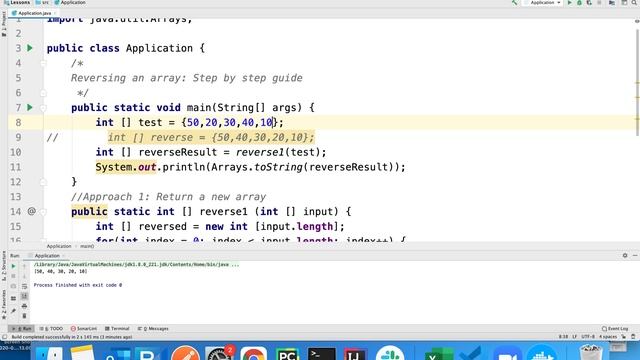 Reverse an Array in Java - Program Step By Step смотреть онлайн