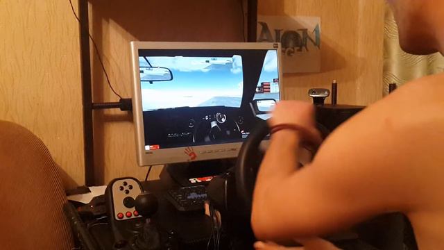 Drift simulator Assetto corsa red ring winter смотреть онлайн