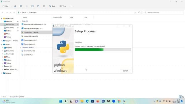 How to install Python3.10 on window11 смотреть онлайн