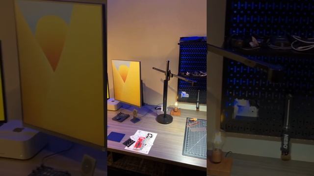 Final piece for my basement office and workshop #drone #desksetup смотреть онлайн