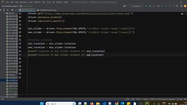 Selenium with Python Tutorial - 41: Slider Drag(ActionChains) смотреть онлайн
