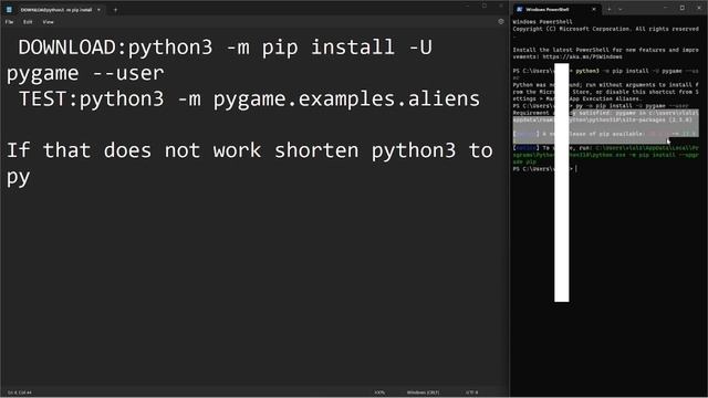 Pygame tutorial download смотреть онлайн