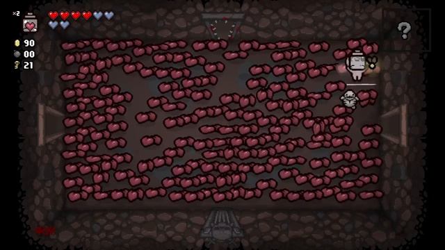 Creating Infinite Hearts in Binding of Issac Rebirth смотреть онлайн