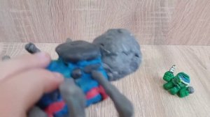 ЛЕПИМ СТРАШНЫЙ  ПАРОВОЗИК ТOMAC. ПАУК - ИЗ ИГРЫ КОШМАРЫ  THOMAS.EXE