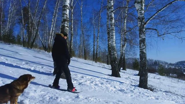 VLOG: Сломал ногу на сноуборде!?!? смотреть онлайн