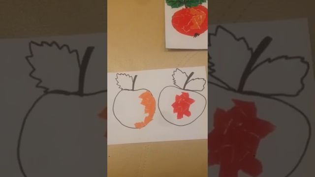 МБУДО "Центр внешкольной работы". Объединение "Радость". Аппликация "Яблоки поспели" смотреть онлайн