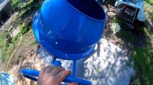 Собрал бетоносмеситель