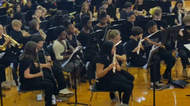 Moore Square Middle School Beginners Band 01/25/18