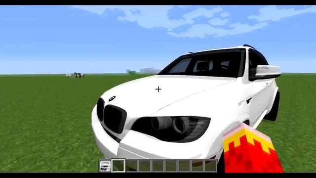 Minecraft BMW Car Mod Review (BMW X5 //M in Minecraft!) смотреть онлайн