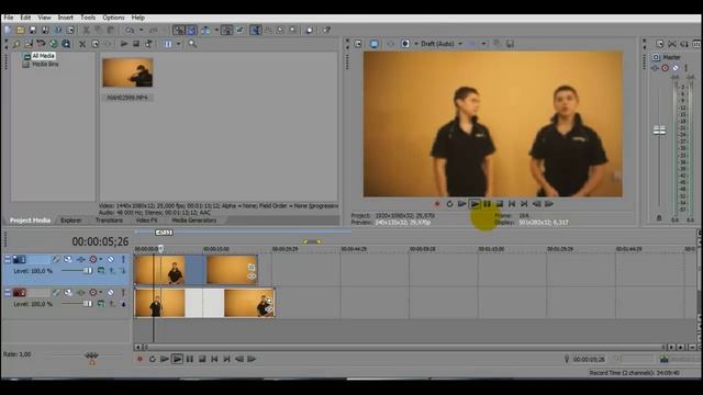 как сделать двойника в sony vegas pro 10/11/12/13/ смотреть онлайн