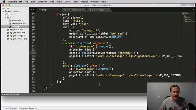 Processing Ajax Requests in WordPress Part 20 смотреть онлайн