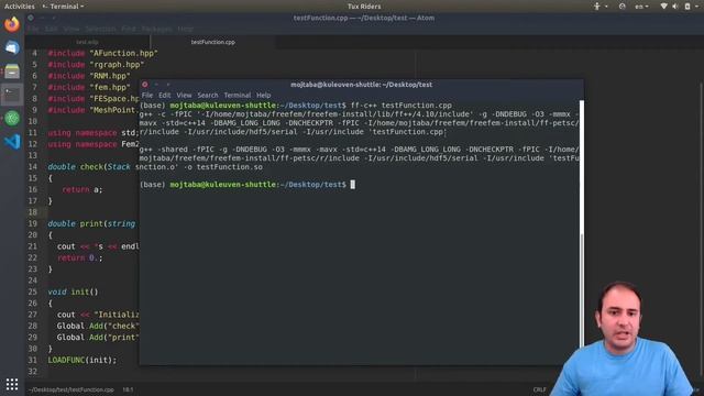 Developing FreeFEM plugins in C++ to link external codes [On Demand 10] смотреть онлайн