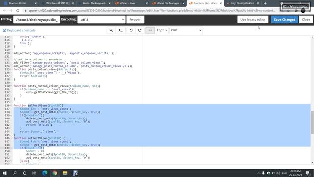 How To Add POST VIEW Function without plugins in Wordpress Custom Theme | in HINDI смотреть онлайн