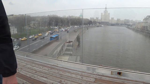 Висящий мост Зарядье. Москва смотреть онлайн
