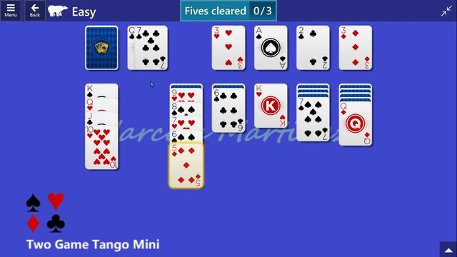 Two Game Tango Mini Game #1 | June 23, 2022 Event | Klondike Easy смотреть онлайн