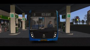 OMSI 2 Восточная Москва по маршруту 3 до м.Б-р Рокоссовского с голосовым информатором