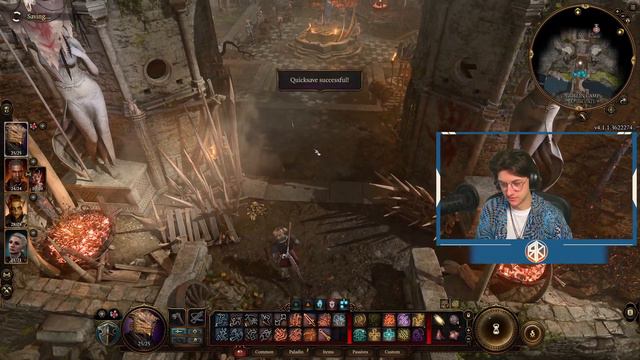 Baldur's Gate 3 Full Playthrough - Chapter 3: HIRELINGS & GOBLINS!!! смотреть онлайн