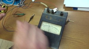 Подготовка к работе мегаомметра М 4100