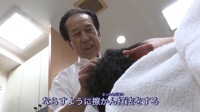 ハールワッサー式ヘッドマッサージ　島田賢道　フルVer(6分)