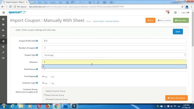 Bulk coupon generator - Opencart extension смотреть онлайн
