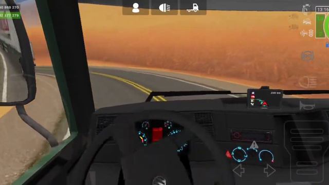 GrandTruckSimulator2.  61 км    не  доехал   до  базы  закончилось  топливо.