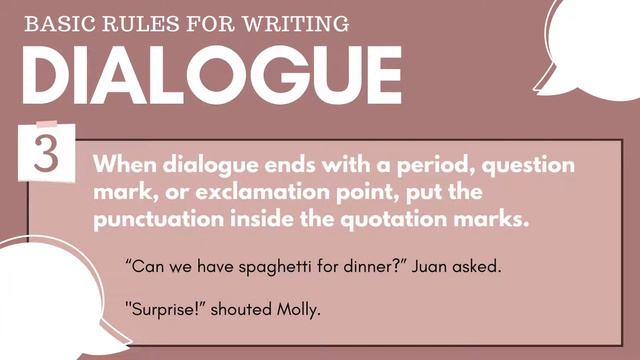Basic Rules for Writing Dialogue | For Students смотреть онлайн