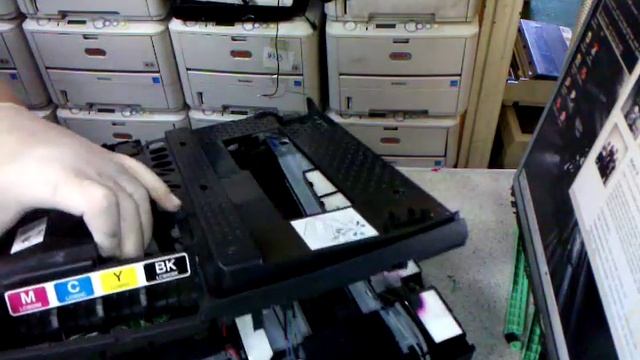 disassembling brother DCP-115C смотреть онлайн