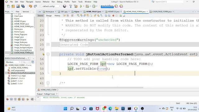 Part-1 HOME Page & LOGIN Page in Java Programming using NETBEANS & JDK #java#javacoding#login#ugc#C смотреть онлайн