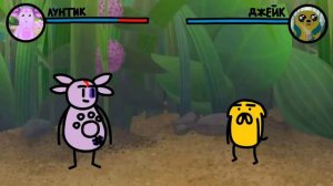 МУЛЬТБИТВЫ С ЛУНТИКОМ (Леопольд, Шрек, Ёжик, Лунтик, Дед Мороз)