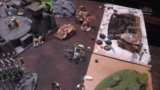 Chaos vs Necron 40k Battle Report смотреть онлайн