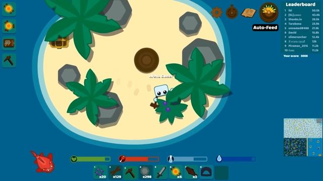 Starve.io ДЕЛАЕМ КОРОНУ АНГЕЛА И УДАЧИ, КОЛПАК ВОРА (Starve.io Гайд)