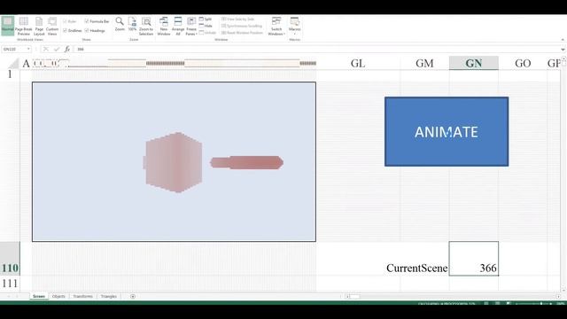 Real 3D Engine - in Excel!! смотреть онлайн