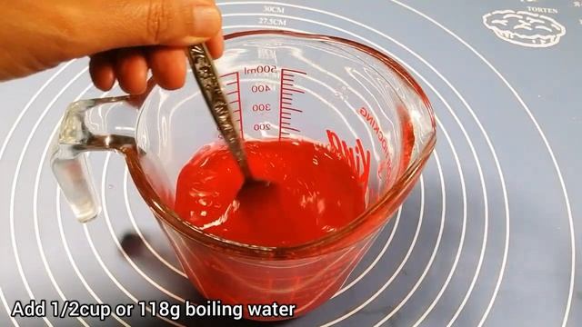 Rose Jelly Strawberry Cheesecake I No Bake, No 3D Jelly Tools I Lutong Marisyu