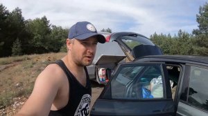 Путешествие с караваном,первая ночевка.Часть 1