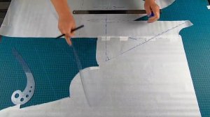 Платье макси за два часа. Элегантное платье с имитацией запаха и цельнокроеным рукавом.mp4