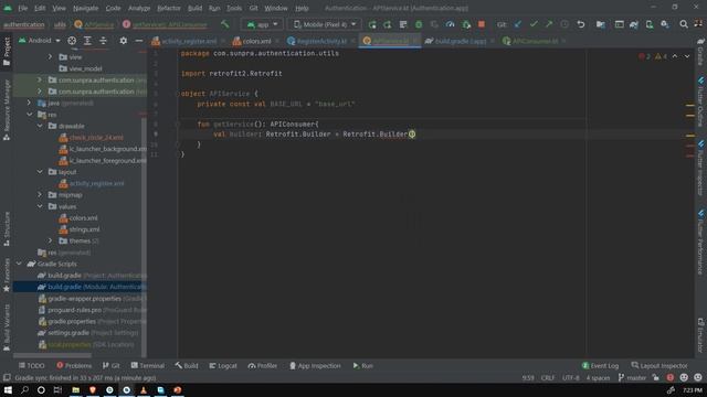Android Login and Registration Functionality Using Kotlin - Part 4 смотреть онлайн