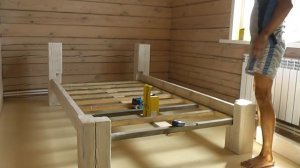 Кровать своими руками. Подробная сборка.