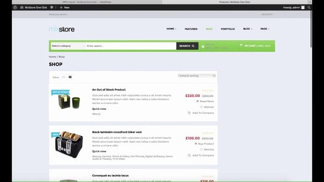 WordPress Video Tutorials : One click data sample смотреть онлайн
