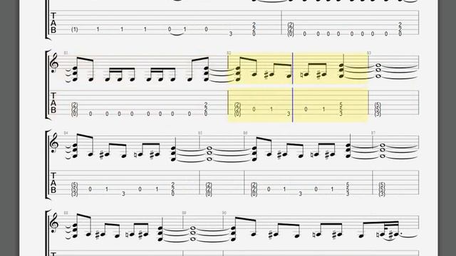 Metallica   Holier Than Thou James Guitar Tablature
