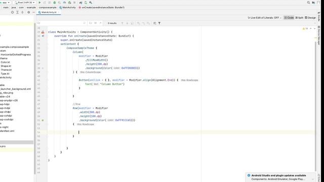 Ep1 : JetPack Compose - Align Children inside rows and columns смотреть онлайн