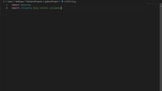 HOW TO PROGRAM J.A.R.V.I.S A.I. WITH PYTHON + SOURCE CODE VIDEO PART 1 смотреть онлайн