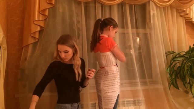 #Вызов принят, платье из подручных средств? смотреть онлайн