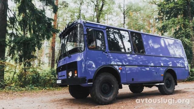 Дом на колесах на базе автобуса ПАЗ-3206 смотреть онлайн