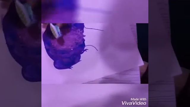 Как нарисовать галактику/Galaxy drawing/ Qalaktika çəkmək смотреть онлайн