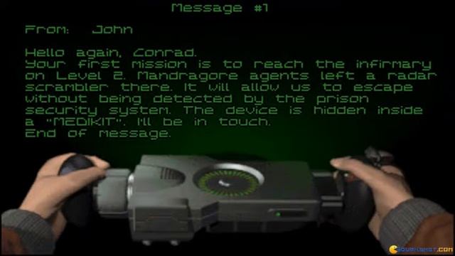 Fade to Black gameplay (PC Game, 1995) смотреть онлайн